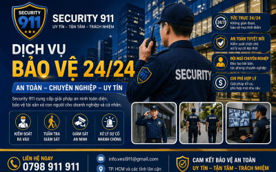 DỊCH VỤ BẢO VỆ 24/24 – GIẢI PHÁP AN NINH AN TOÀN CHO DOANH NGHIỆP TẠI TP.HCM