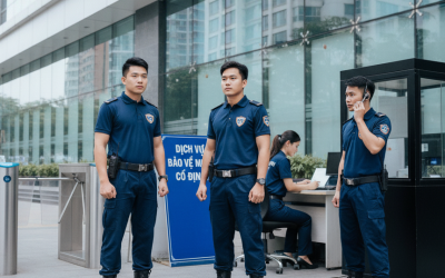 DỊCH VỤ BẢO VỆ MỤC TIÊU CỐ ĐỊNH – GIẢI PHÁP AN NINH TOÀN DIỆN TỪ SECURITY 911