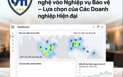 XU HƯỚNG TÍCH HỢP CÔNG NGHỆ VÀO NGHIỆP VỤ BẢO VỆ – LỰA CHỌN CỦA CÁC DOANH NGHIỆP HIỆN ĐẠI